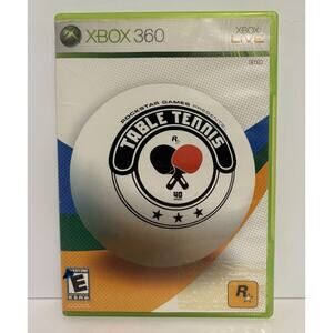 Rockstar Games Presents Table Tennis (Microsoft Xbox 360, 2006) tested